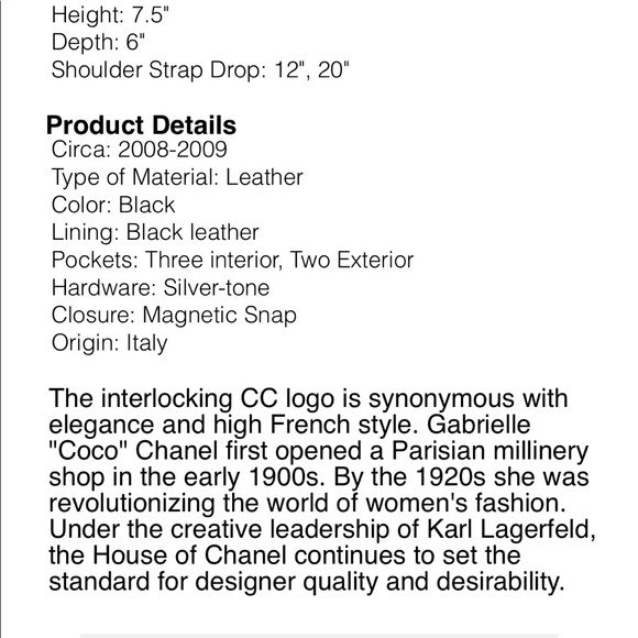 CHANEL black reissue accordion flap bag - Picture 14 of 15